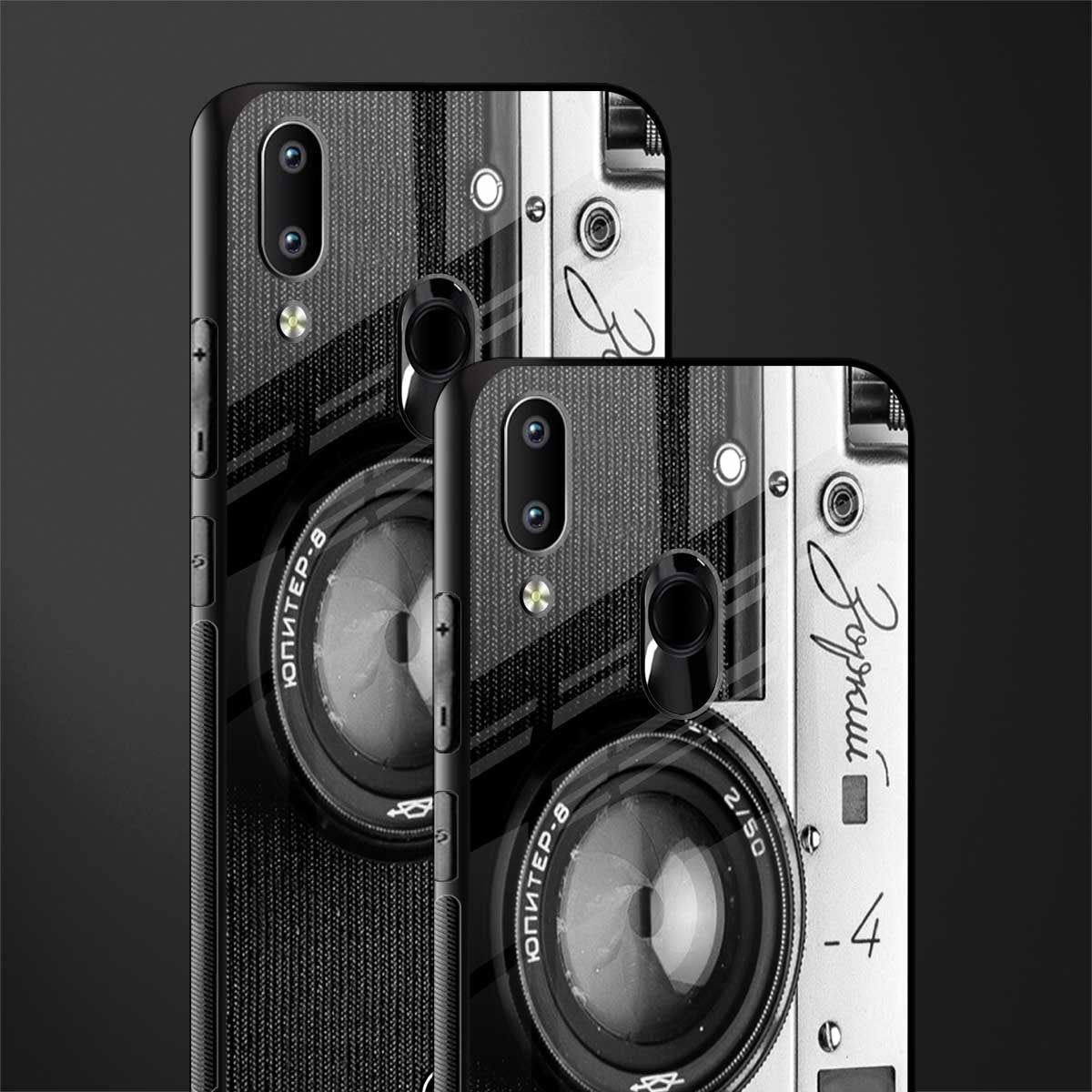 vintage camera glass case for vivo y91 image-2