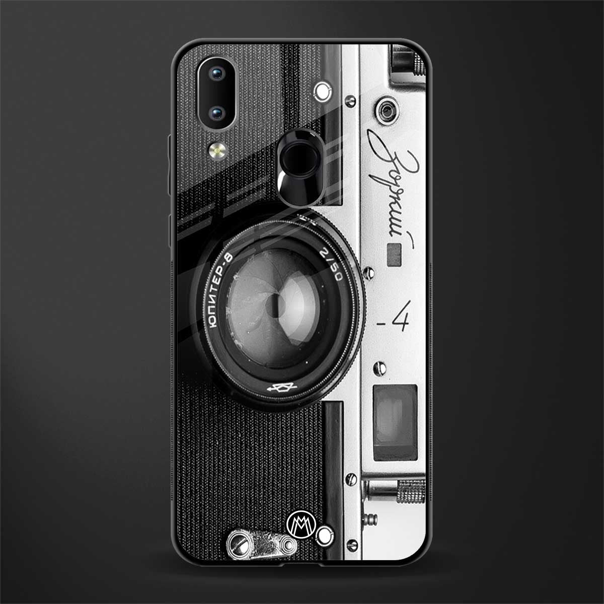 vintage camera glass case for vivo y91 image