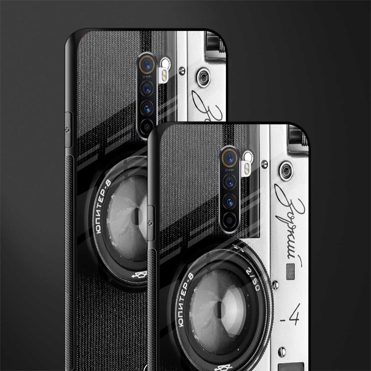 vintage camera glass case for realme x2 pro image-2