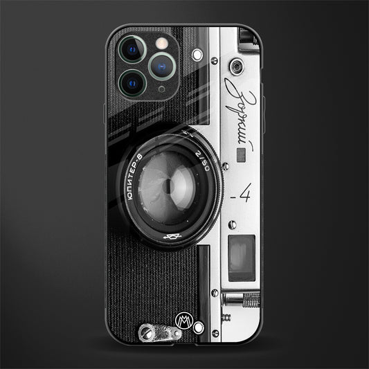 vintage camera glass case for iphone 11 pro image