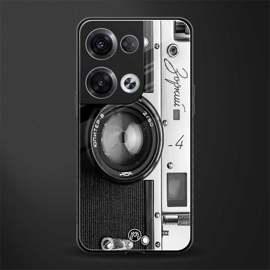 vintage camera back phone cover | glass case for oppo reno 8 pro