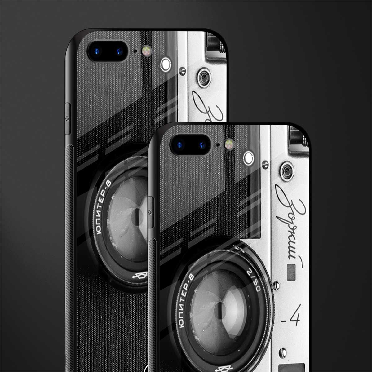 vintage camera glass case for iphone 7 plus image-2