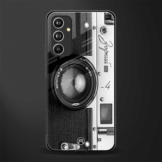 vintage camera back phone cover | glass case for samsung galaxy a54 5g