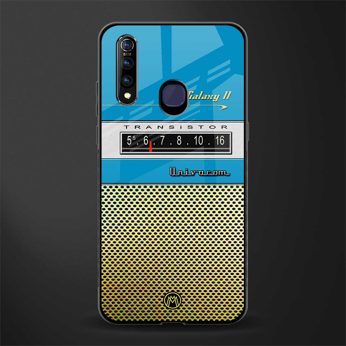 vintage radio glass case for vivo z1 pro image
