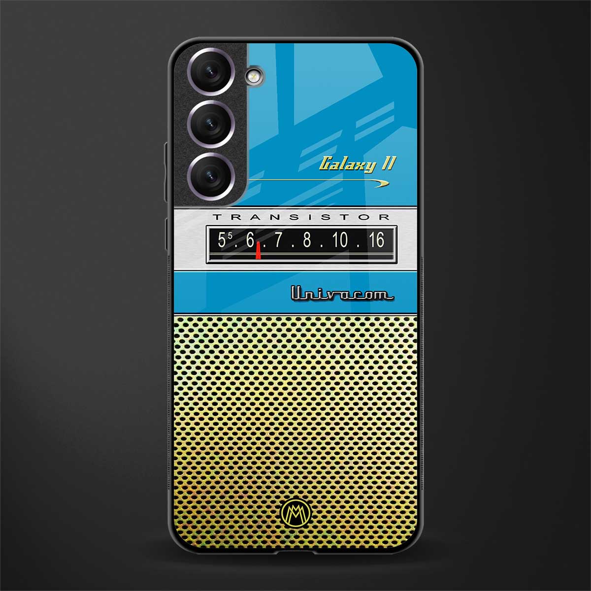 vintage radio glass case for samsung galaxy s21 plus image