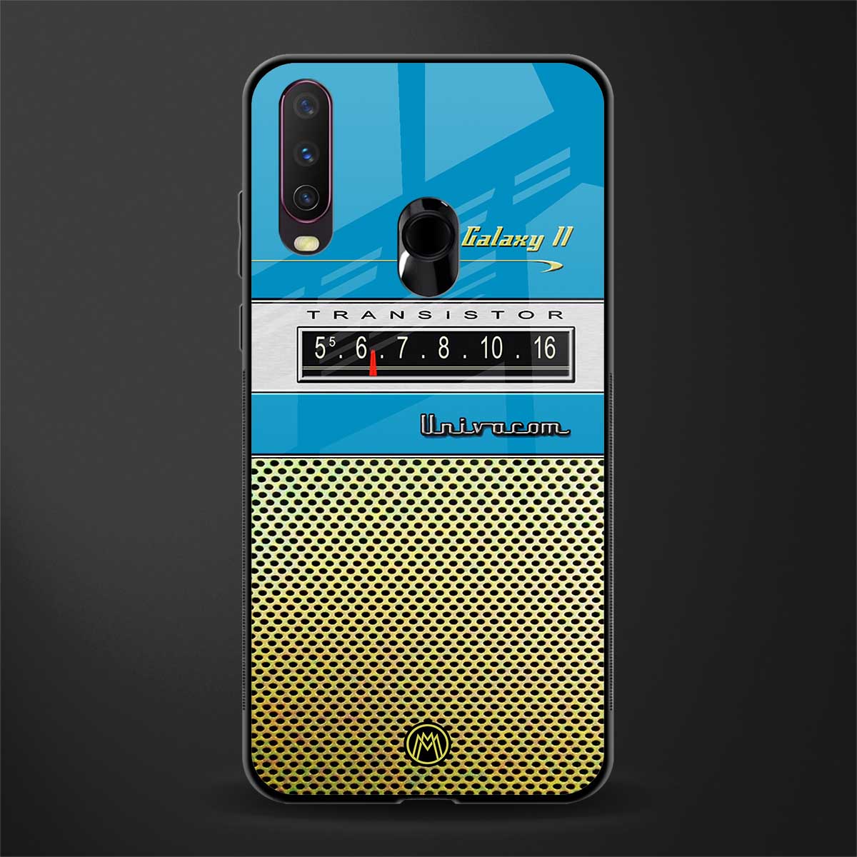 vintage radio glass case for vivo y15 image