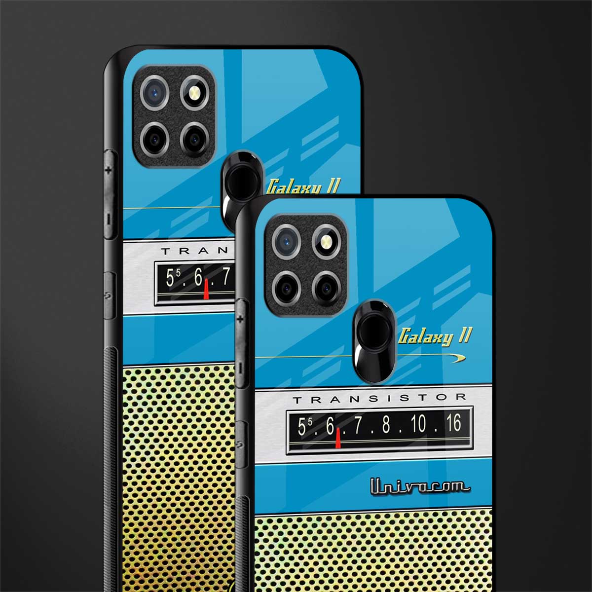 vintage radio glass case for realme narzo 20 image-2