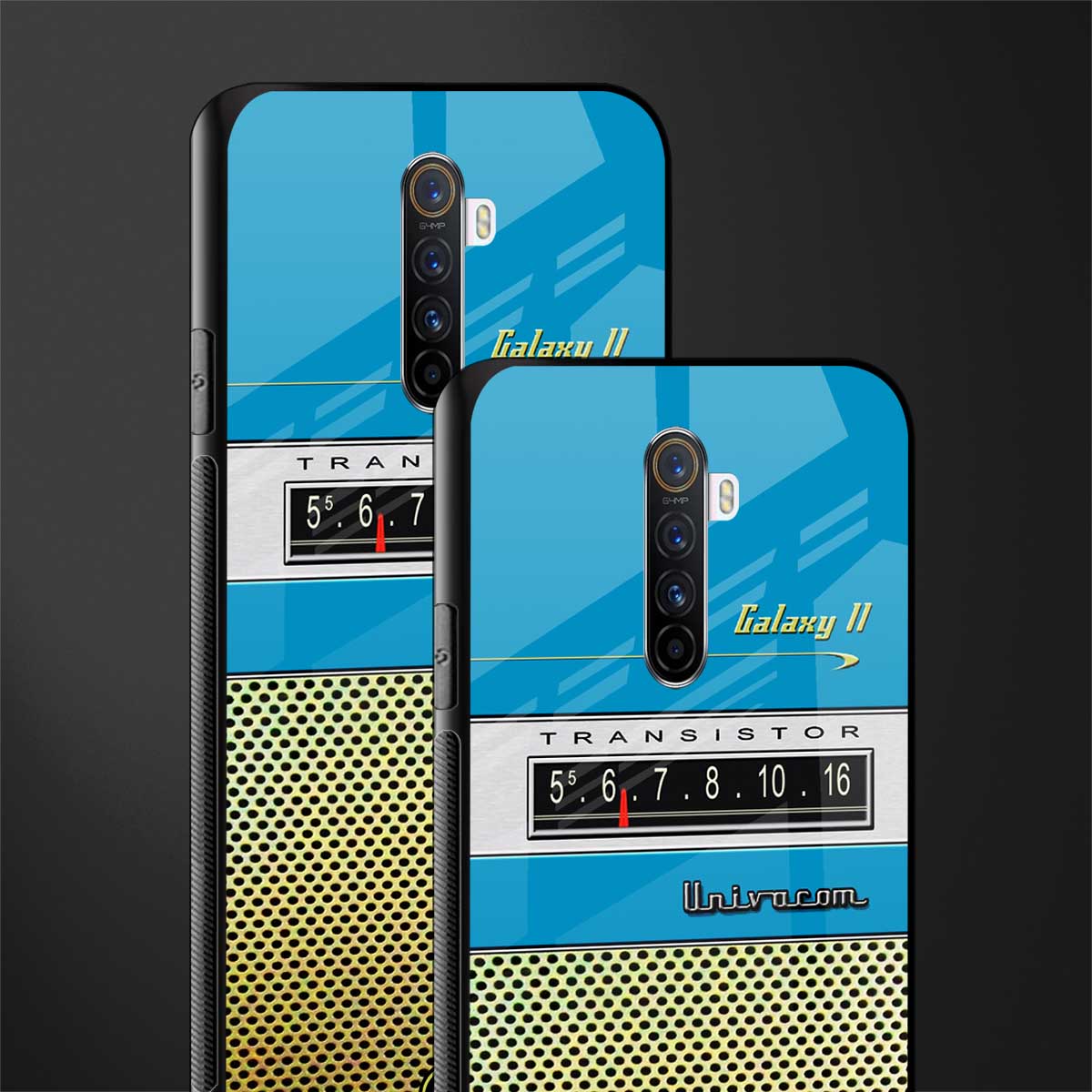 vintage radio glass case for realme x2 pro image-2