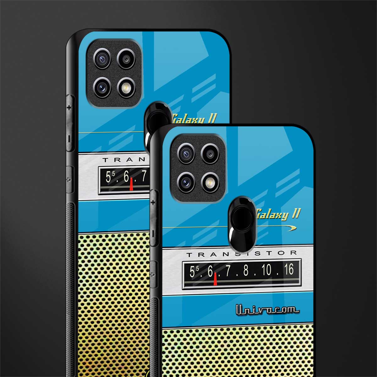 vintage radio glass case for oppo a15s image-2