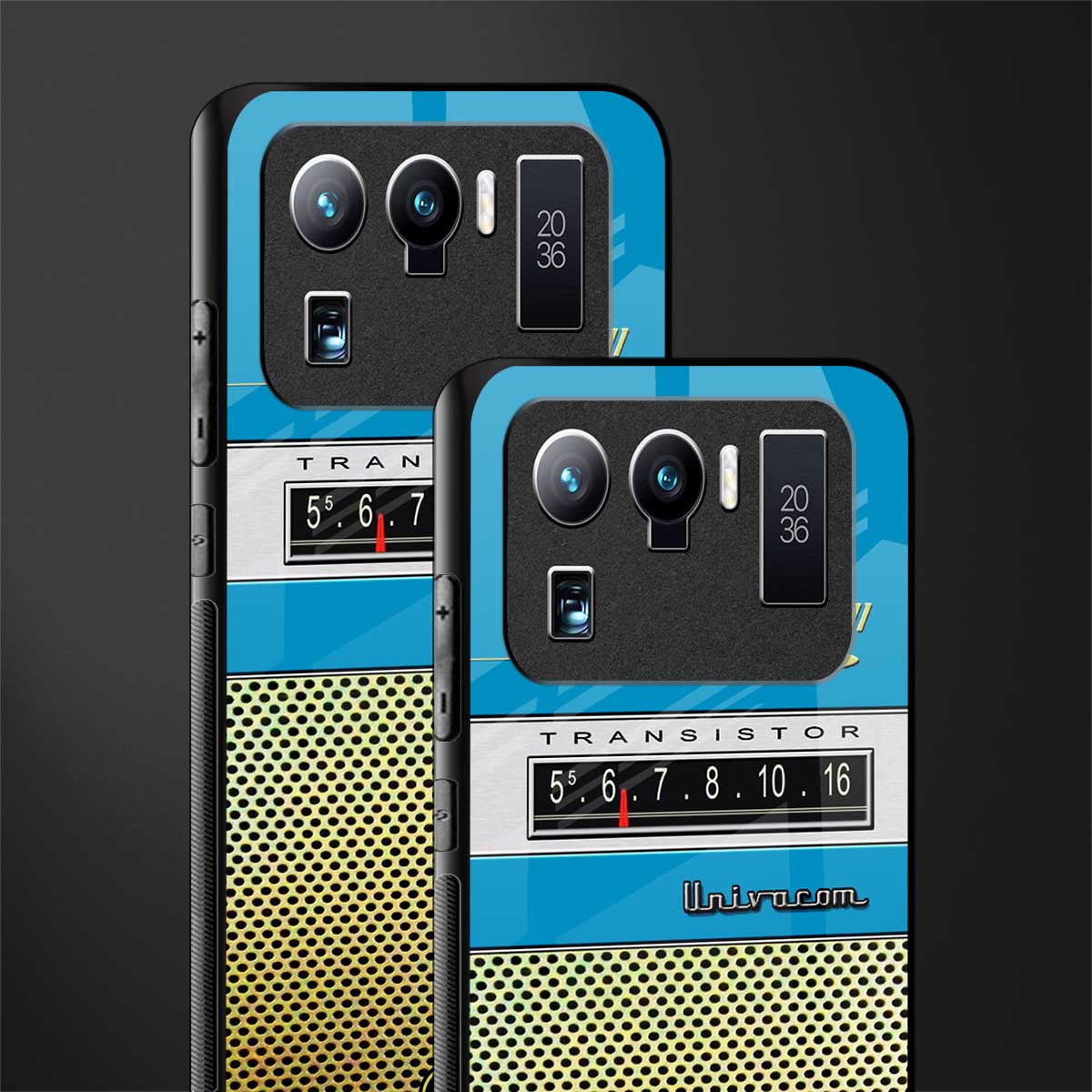 vintage radio glass case for mi 11 ultra 5g image-2
