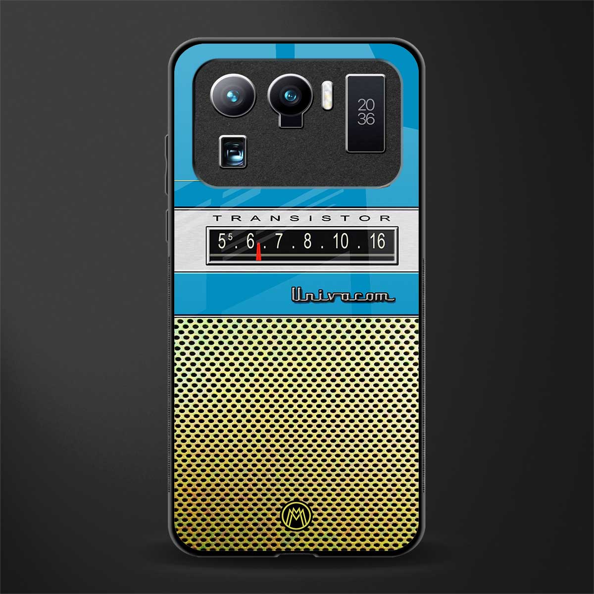 vintage radio glass case for mi 11 ultra 5g image