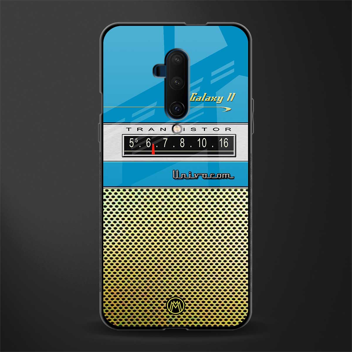 vintage radio glass case for oneplus 7t pro image