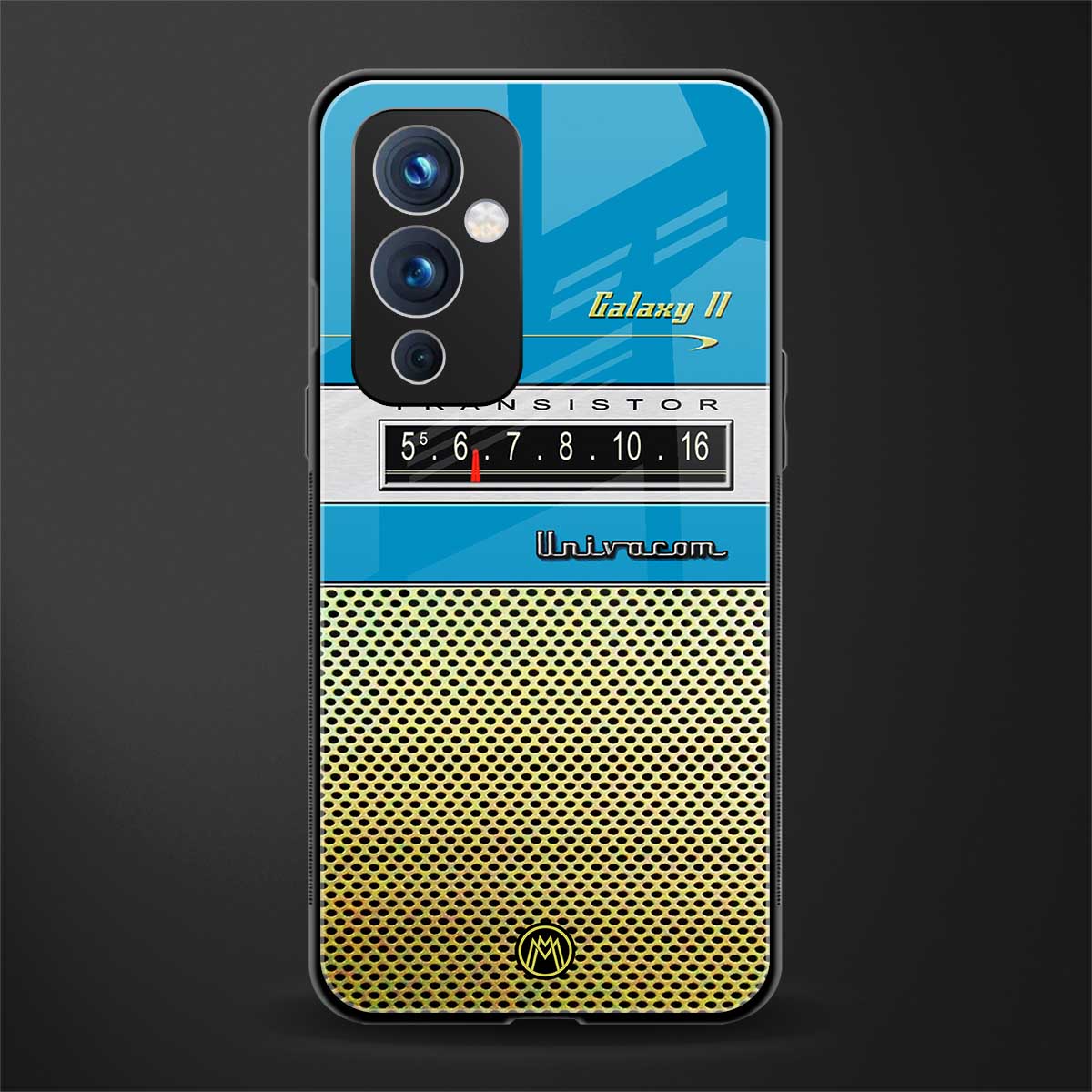 vintage radio back phone cover | glass case for oneplus 9