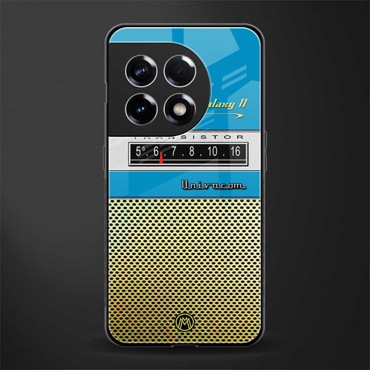 vintage radio back phone cover | glass case for oneplus 11r