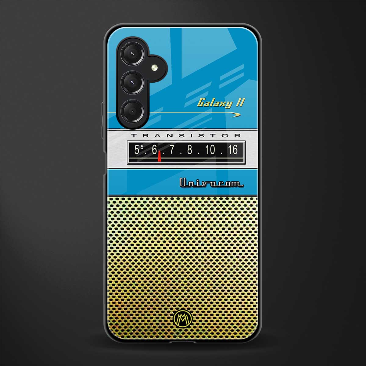 vintage radio back phone cover | glass case for samsun galaxy a24 4g