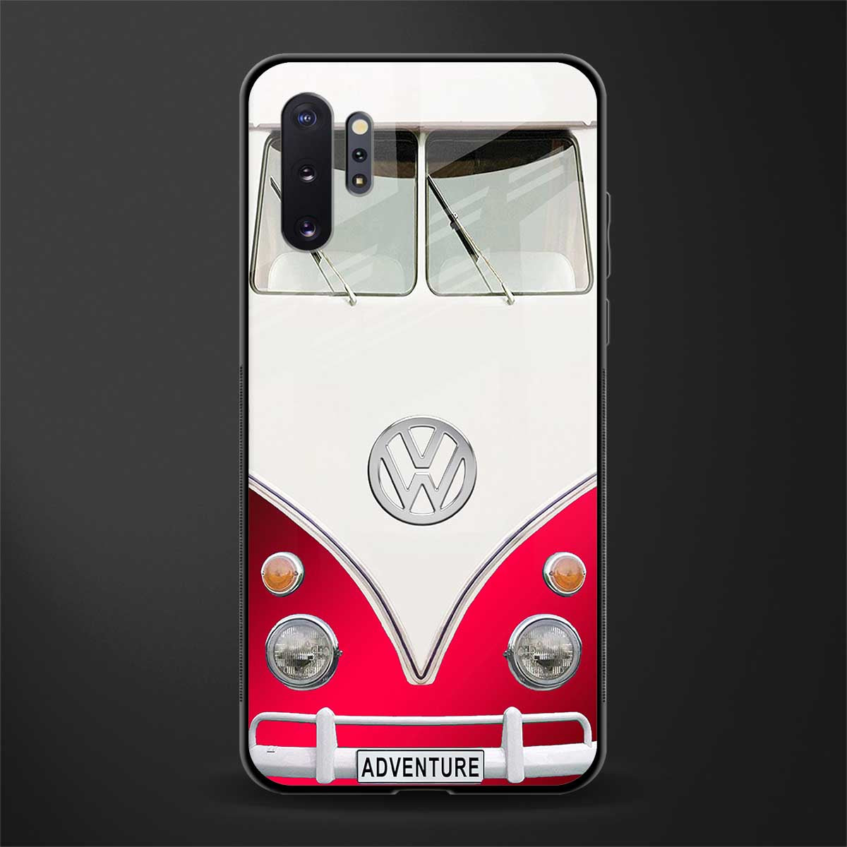 vintage volkswagen glass case for samsung galaxy note 10 plus image