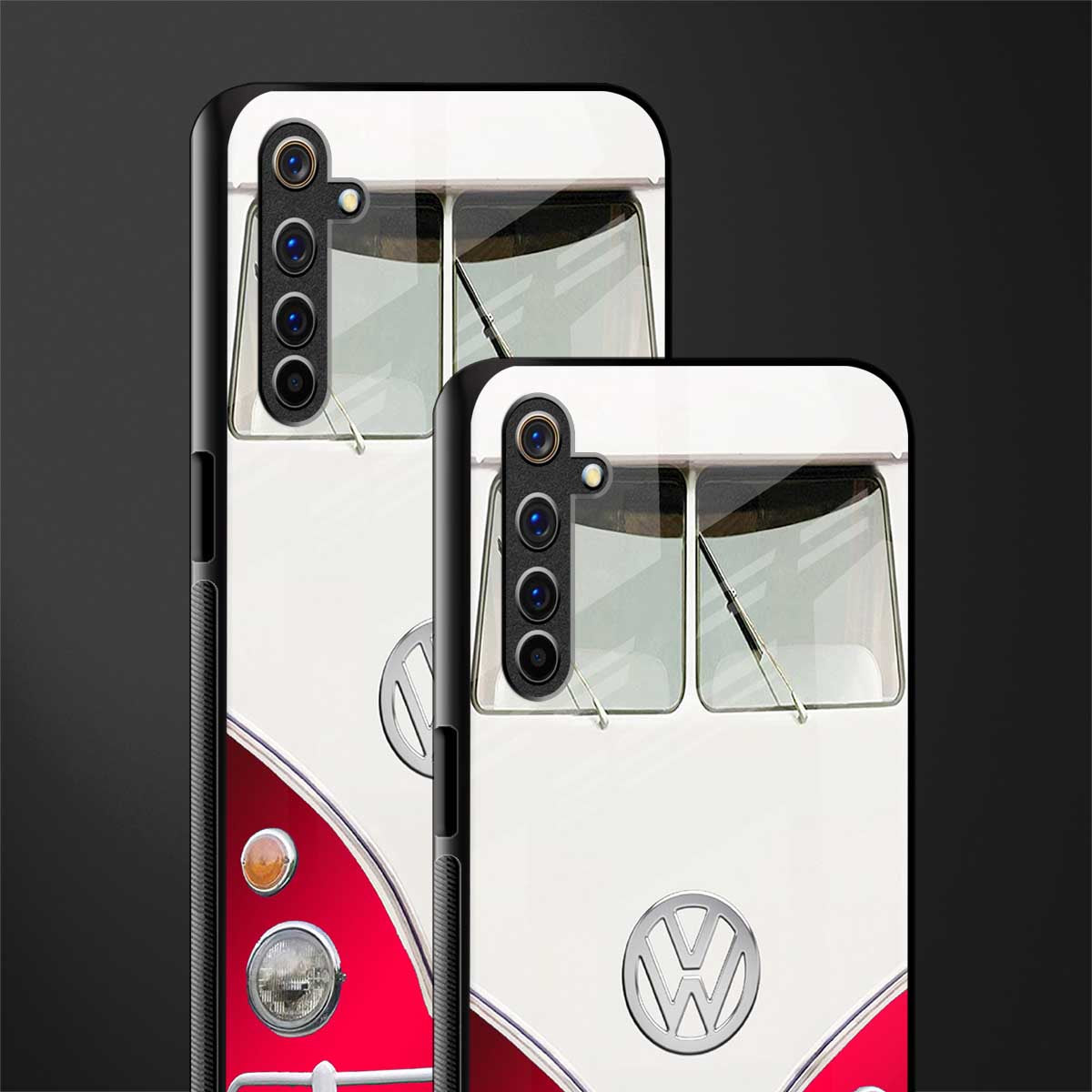 vintage volkswagen glass case for realme 6i image-2