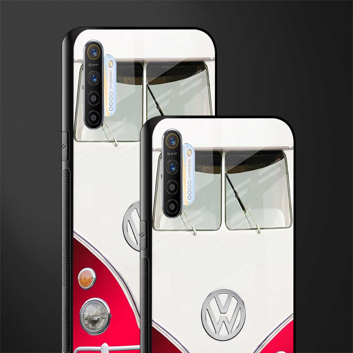 vintage volkswagen glass case for realme x2 image-2