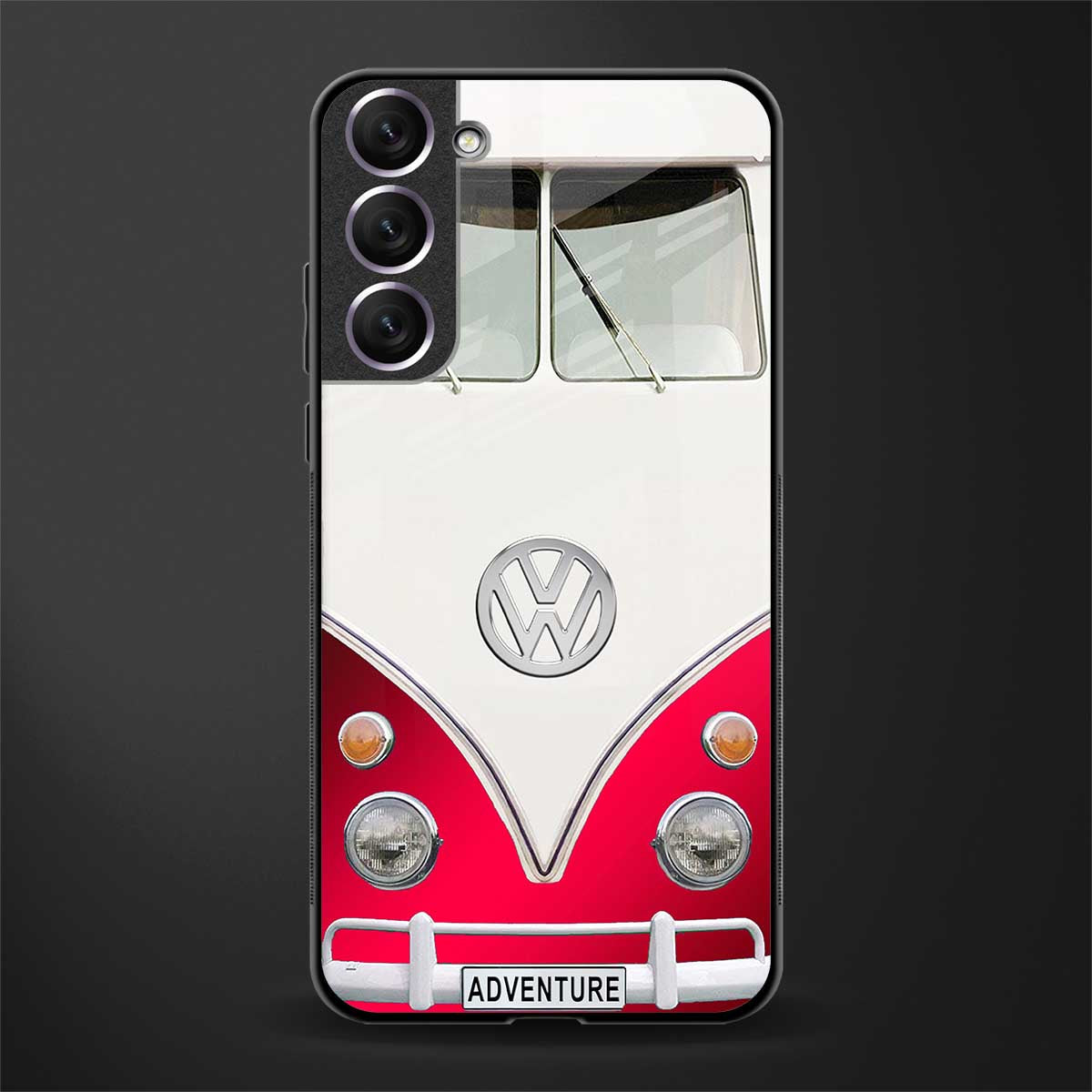 vintage volkswagen glass case for samsung galaxy s21 plus image