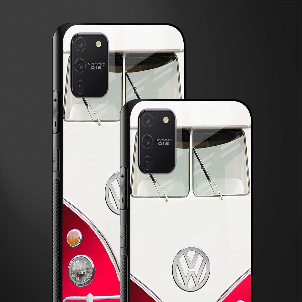 vintage volkswagen glass case for samsung galaxy a91 image-2