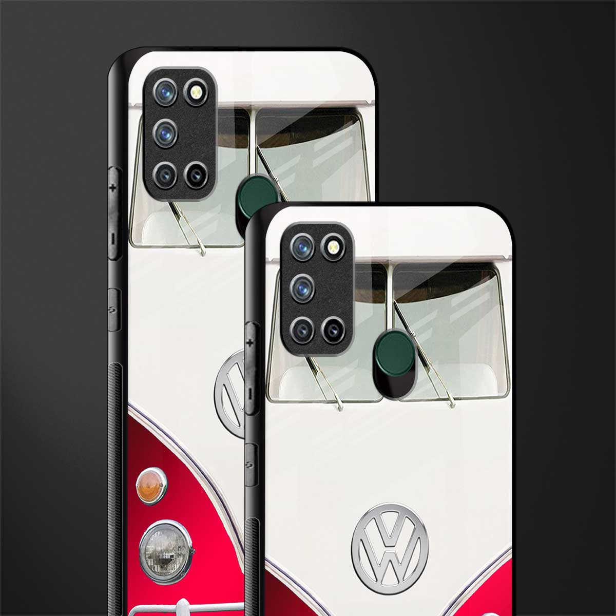 vintage volkswagen glass case for realme 7i image-2
