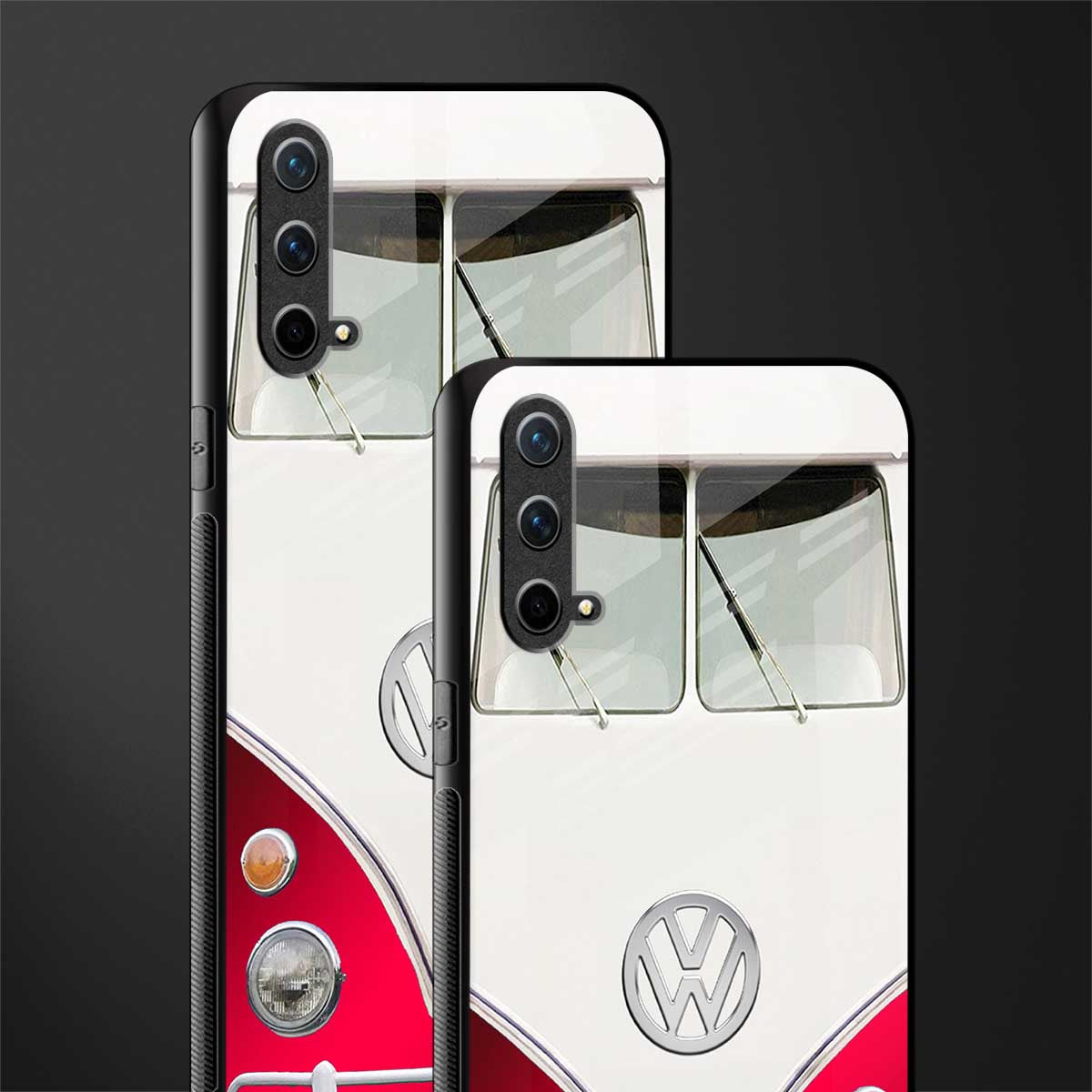 vintage volkswagen glass case for oneplus nord ce 5g image-2