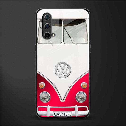 vintage volkswagen glass case for oneplus nord ce 5g image