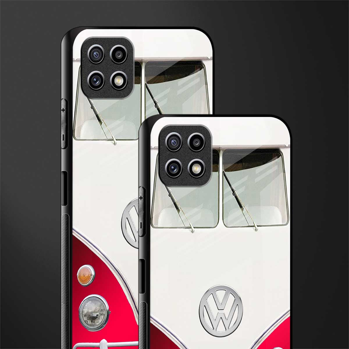vintage volkswagen glass case for samsung galaxy a22 5g image-2