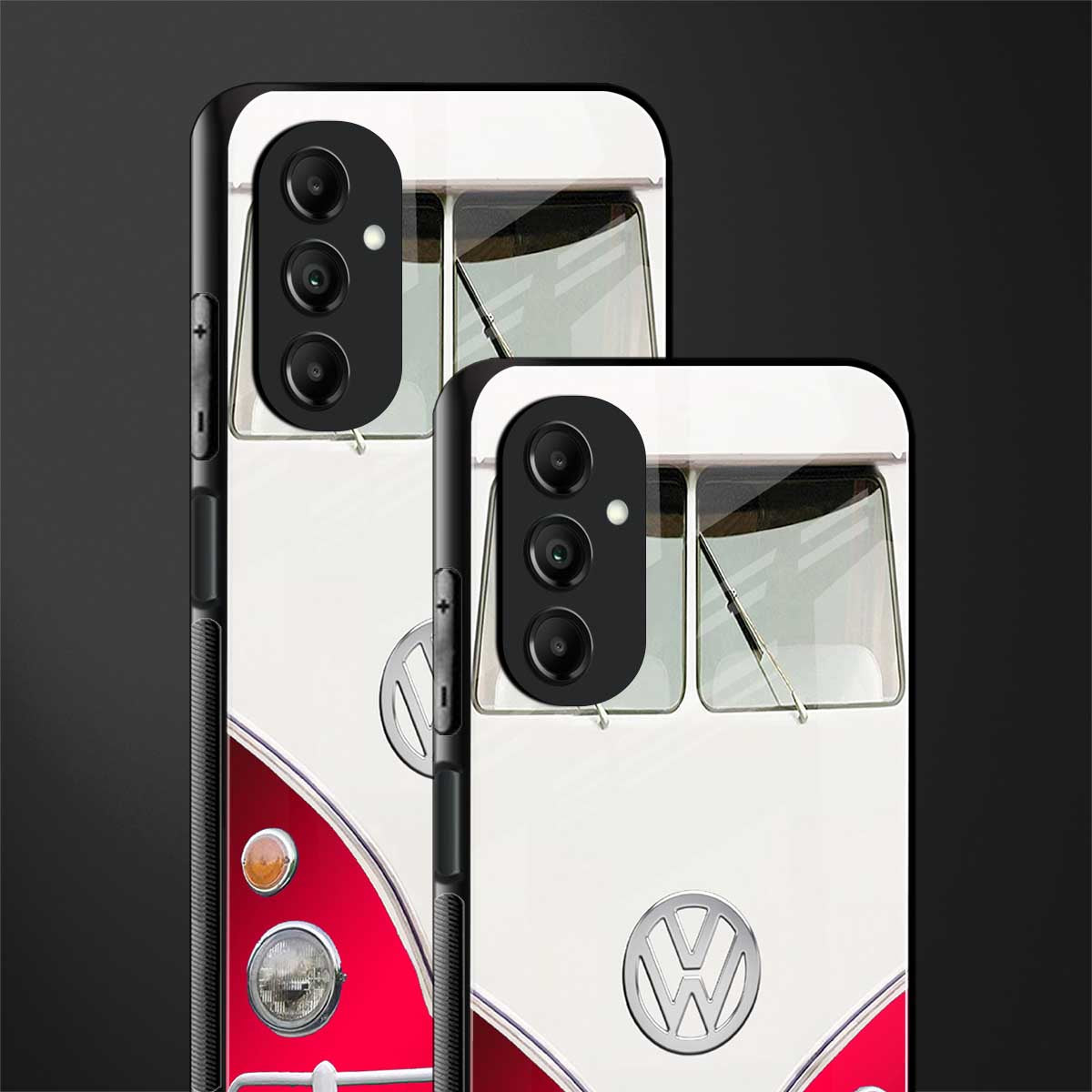 vintage volkswagen back phone cover | glass case for samsung galaxy a14 5g