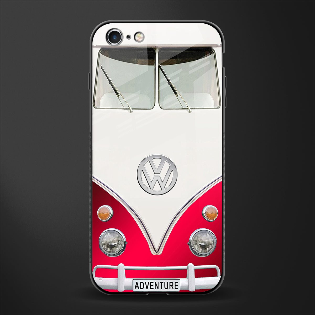 vintage volkswagen glass case for iphone 6 image