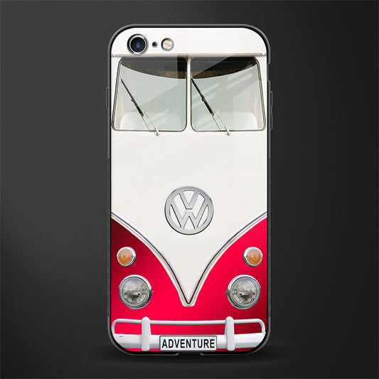vintage volkswagen glass case for iphone 6 image