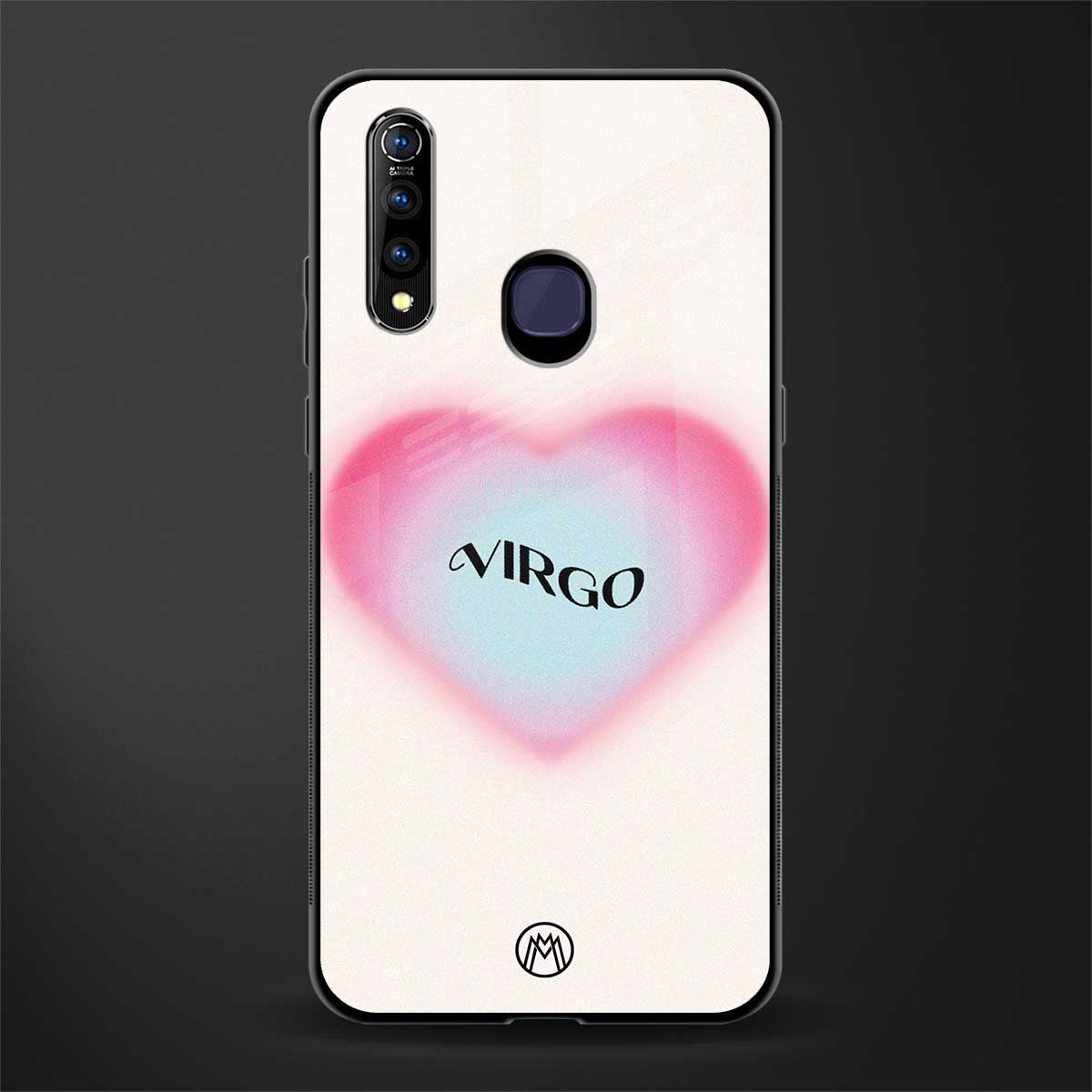 virgo minimalistic glass case for vivo z1 pro image