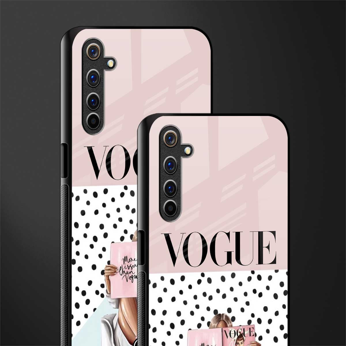 vogue queen glass case for realme 6 image-2