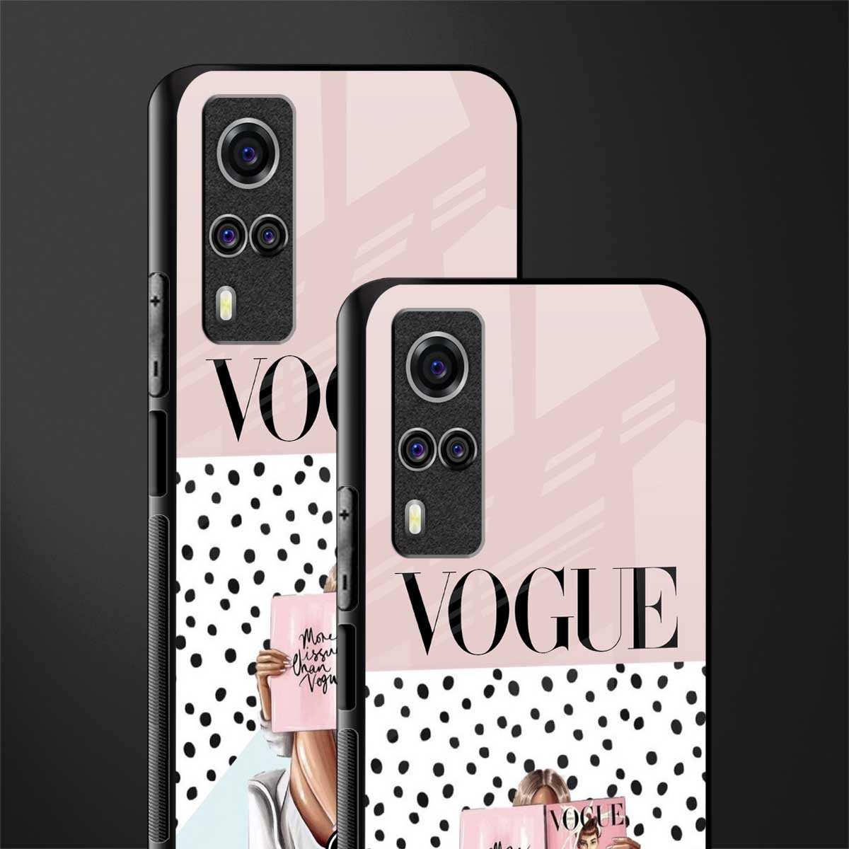 vogue queen glass case for vivo y51 image-2