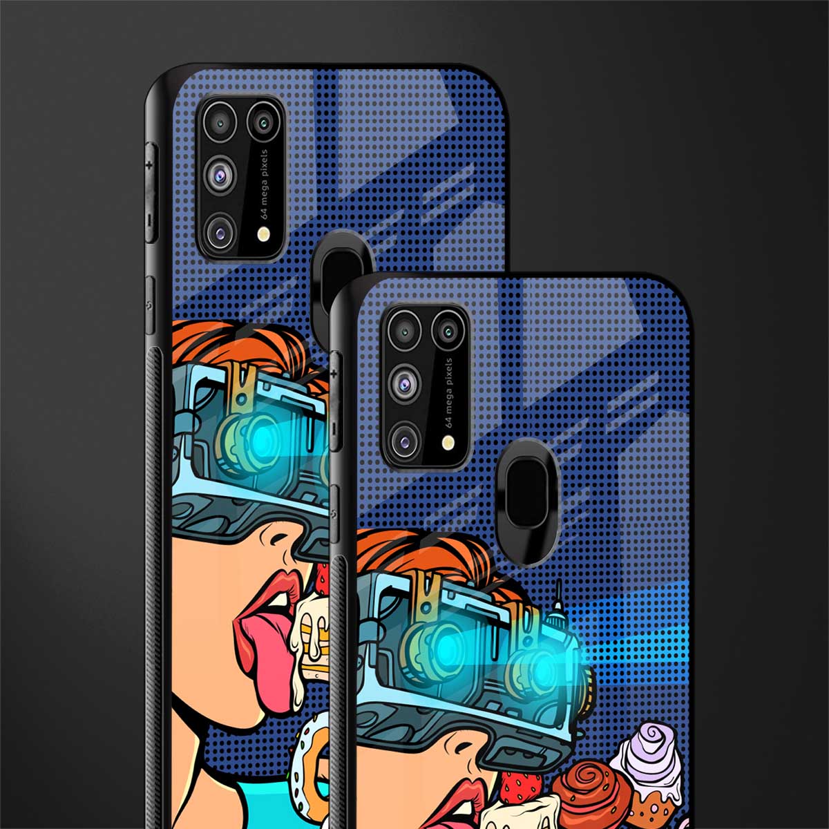 vr dessert glass case for samsung galaxy m31 prime edition image-2