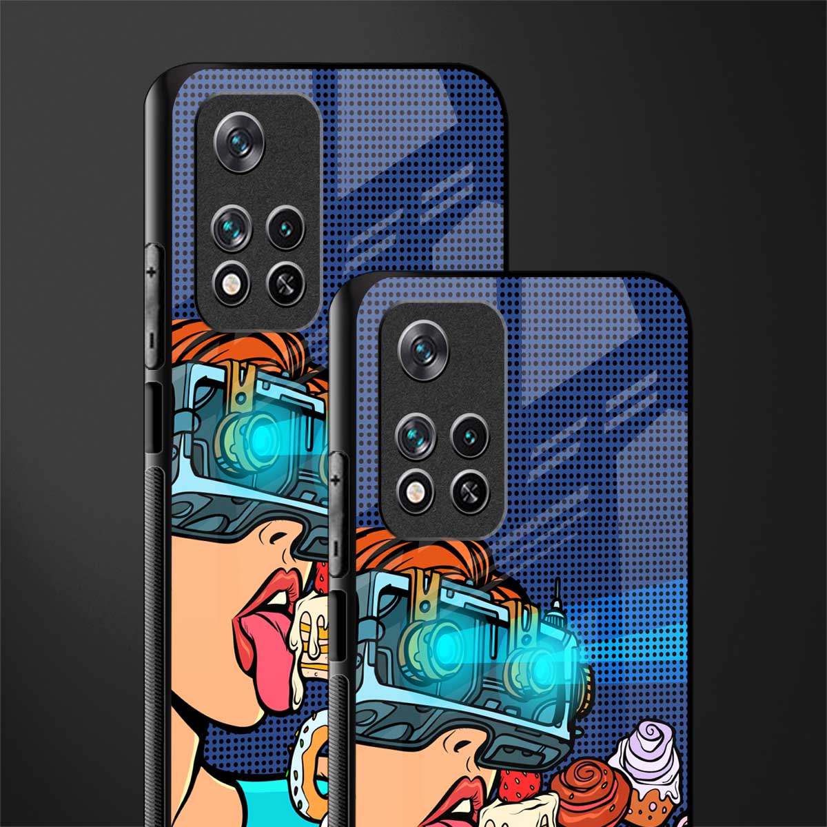 vr dessert glass case for xiaomi 11i 5g image-2