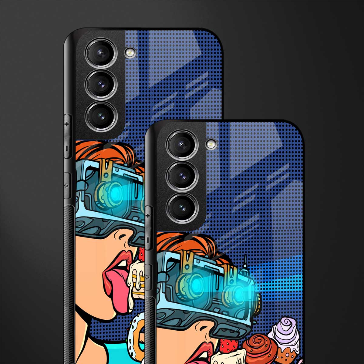 vr dessert glass case for samsung galaxy s21 plus image-2