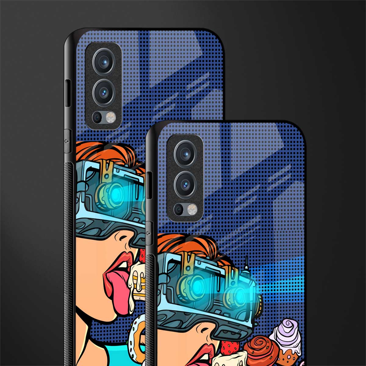 vr dessert glass case for oneplus nord 2 5g image-2