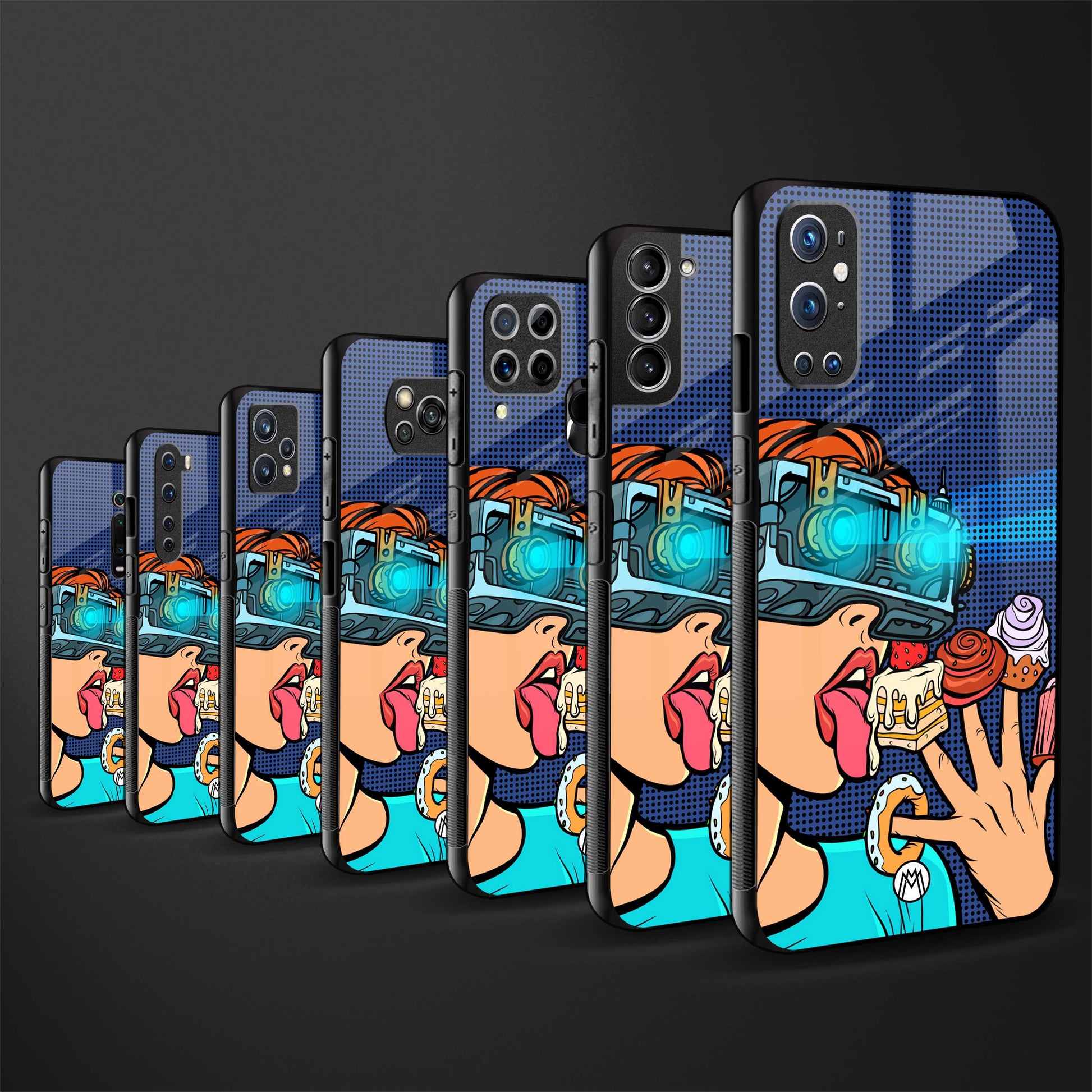 vr dessert glass case for oppo f19s image-3