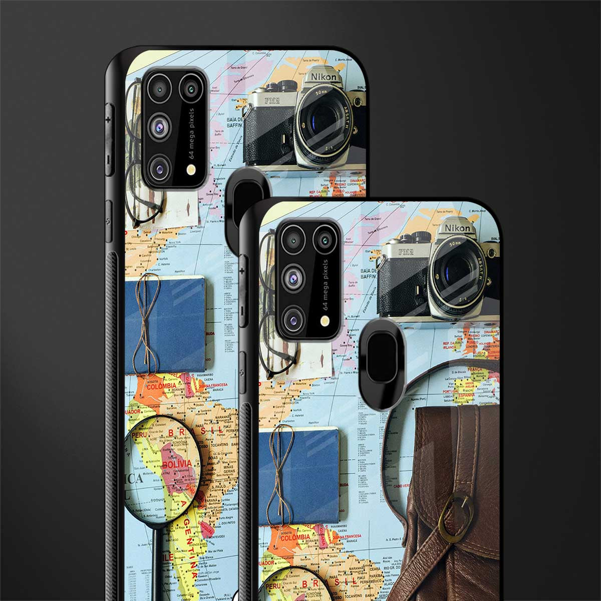 wanderlust glass case for samsung galaxy m31 prime edition image-2