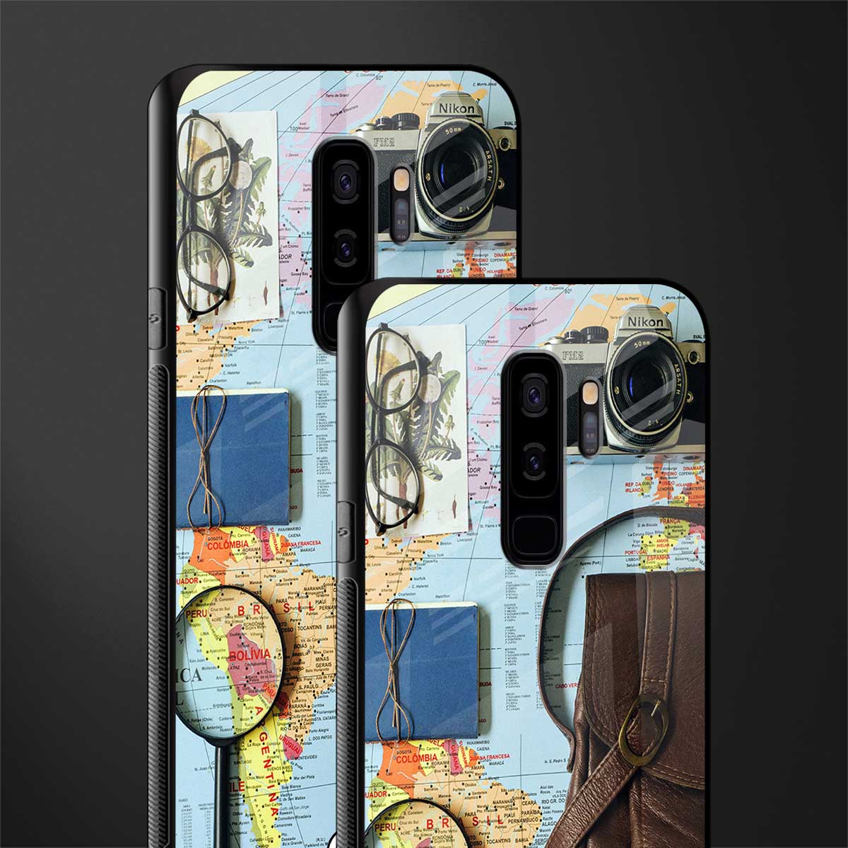 wanderlust glass case for samsung galaxy s9 plus image-2