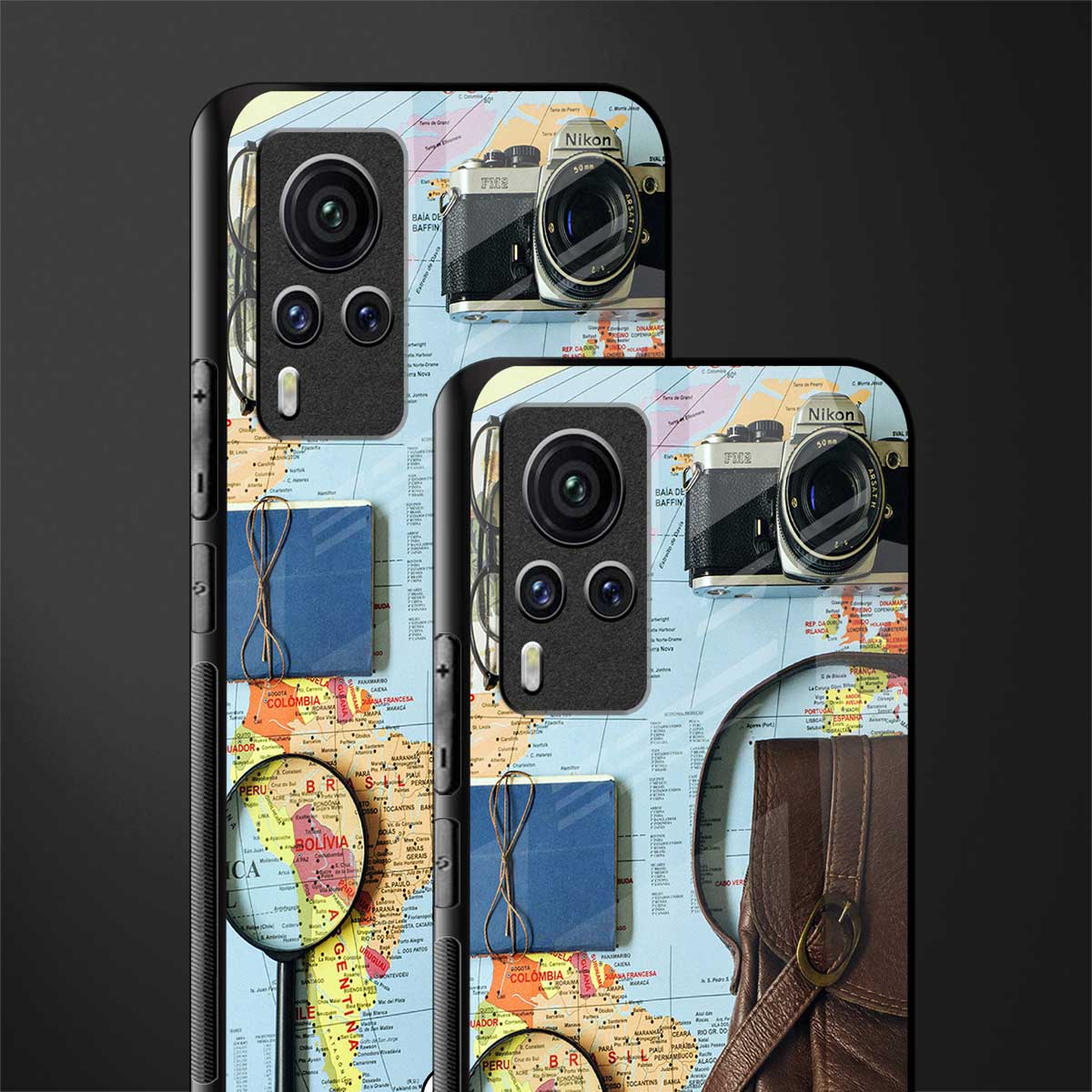 wanderlust glass case for vivo x60 pro image-2
