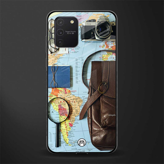 wanderlust glass case for samsung galaxy a91 image
