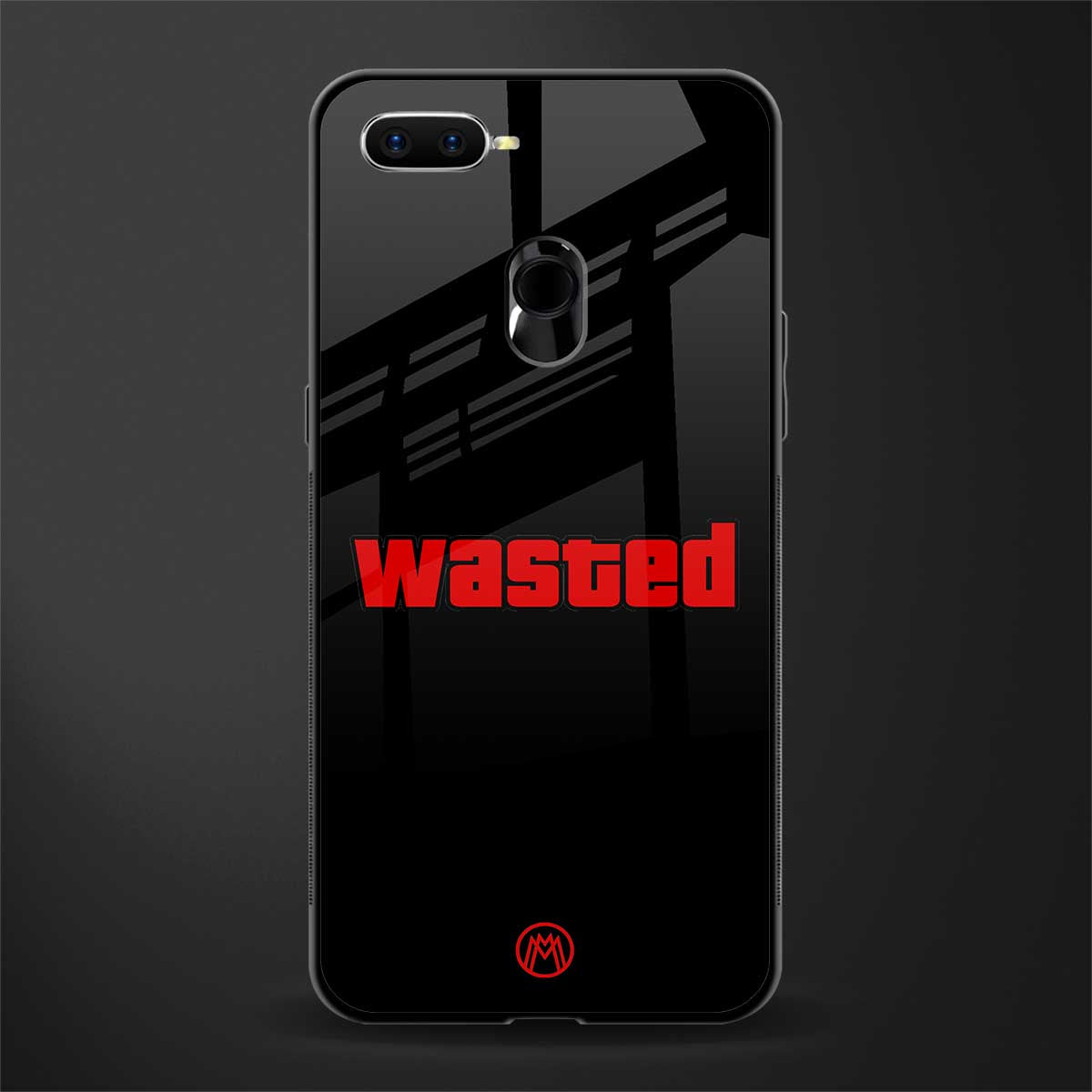 wasted glass case for oppo a7 image