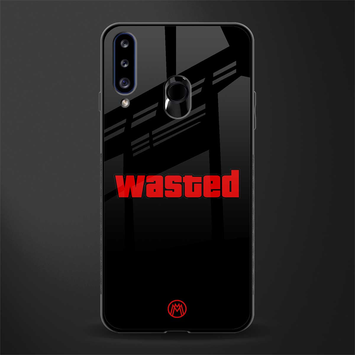 wasted glass case for samsung galaxy a20s image