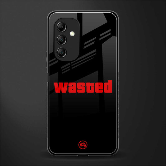 wasted back phone cover | glass case for samsung galaxy a14 5g