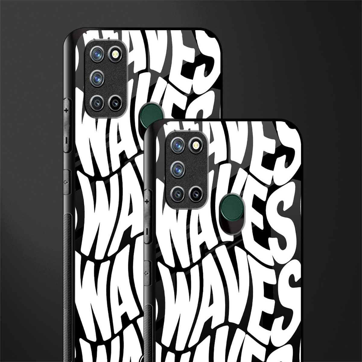 waves glass case for realme 7i image-2