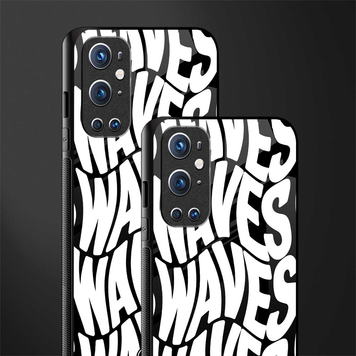 waves glass case for oneplus 9 pro image-2