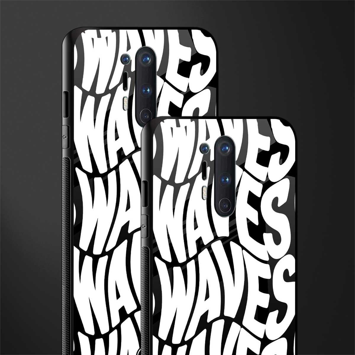 waves glass case for oneplus 8 pro image-2