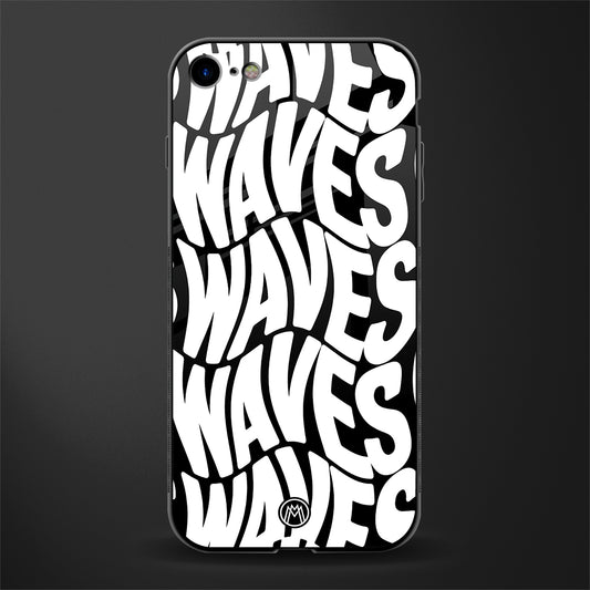 waves glass case for iphone 7 image
